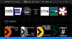 Desktop Screenshot of moltorecordings.com